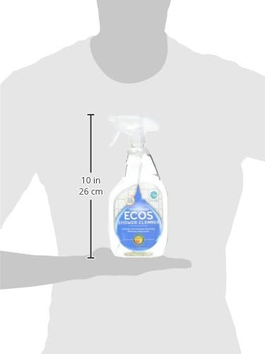ECOS, Earth Friendly Products Shower Cleaner with Tea Tree Oil, 22 Fl Oz (Pack of 2)