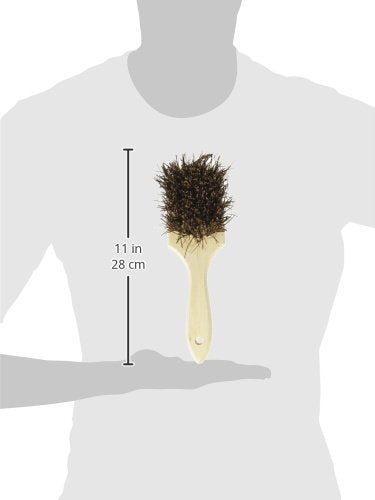 Winco Pot Brush with Wooden Handle, 10-Inch