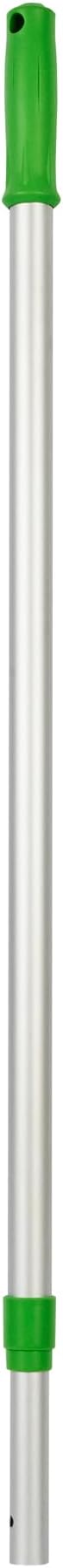 Restaurantware-Clean Tek Professional 59.8 Mop Handle, 1 Telescopic Mop Stick - Frame And Pads Sold Separately, 26.8 Inches To 59.8 Inches, Green Aluminum Adjustable Handle, Ergonomic