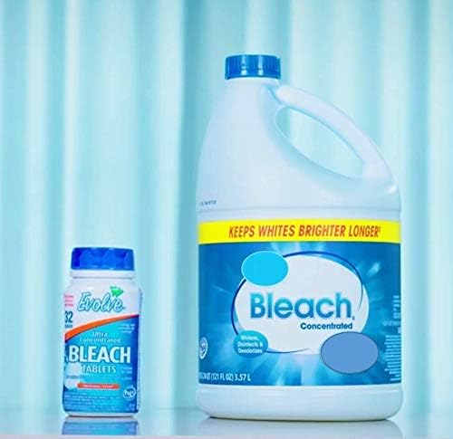 Evolve Concentrated Bleach Tablet 32 ct Linen Breeze (1 pack)