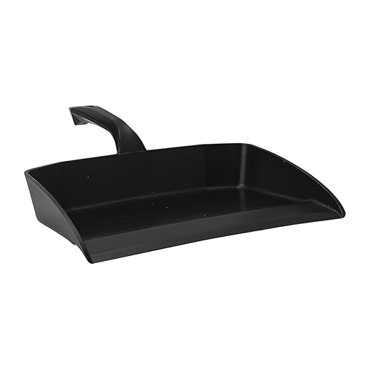 Vikan 56609 Dust Pan,11.5",PP,Black