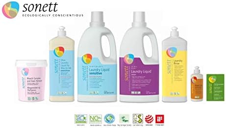 Sonett Organic Laundry Liquid Detergents, Sensitive (1 Count) For People With Allergies GMO Free Certified Organically Grown