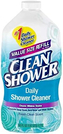 Clean+Shower++No+Scent+Basin+Tub+and+Tile+Cleaner++60+oz.+Liquid