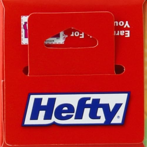 Hefty Small Trash Bags, Flap Tie, Lavender & Sweet Vanilla Scent, 4 Gallon, 26 Count