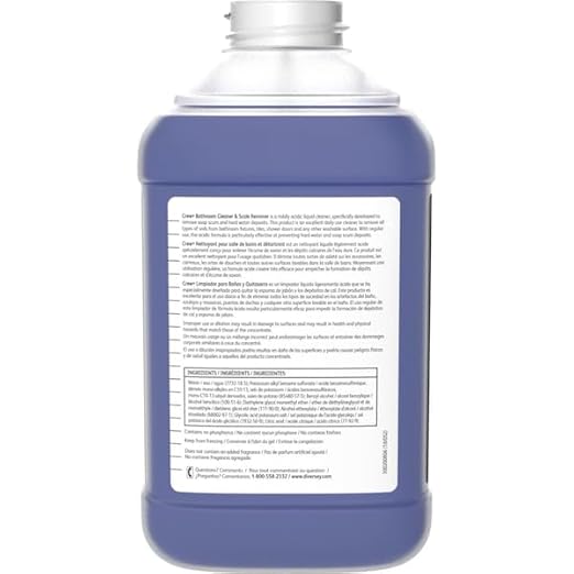 Bathroom Cleaner, Purple, Surfactant, PK2