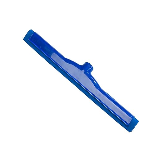 SPARTA 4156714 Plastic Double Foam Squeegee, Commercial Squeegee With Durable Contruction For Cleaning, Commercial, Residential, 18 Inches, Blue