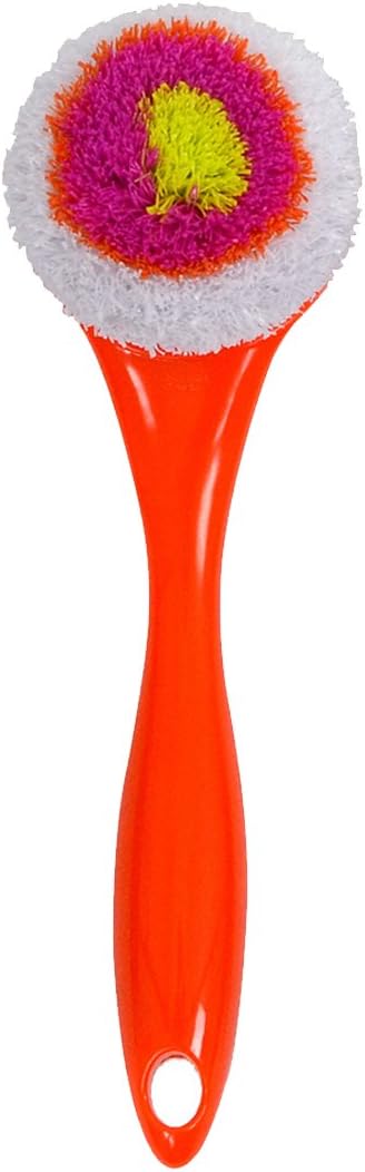 Casabella All-Purpose 11.45" Dish Cleaning Scrub Brush, Color May Vary