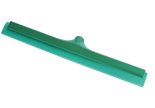 SPARTA 4156809 Plastic Double Foam Squeegee, Commercial Squeegee With Durable Contruction For Cleaning, Commercial, Residential, 24 Inches, Green, (Pack of 6)