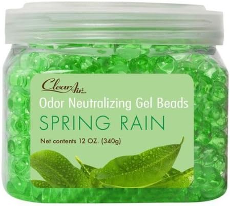 Punati ClearAir Odor Neutralizing Gel Beads 12OZ (Green - Spring Rain)