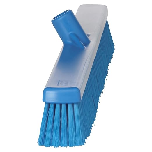 Vikan 31993 Broom,Push,Soft,24",PP/PBT,Blue