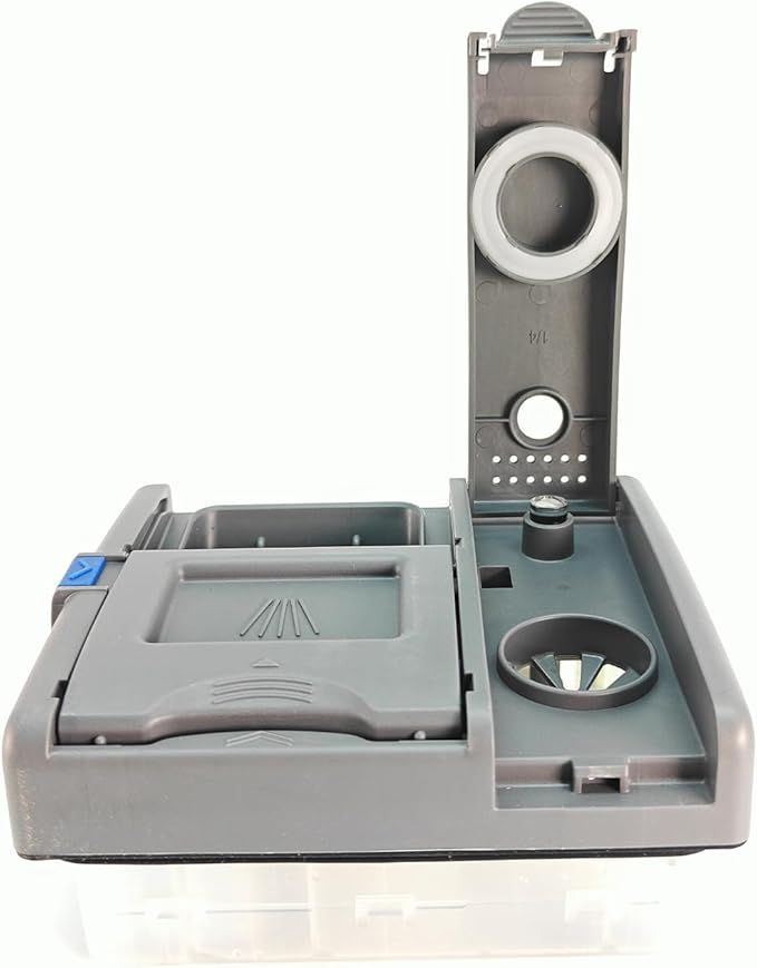 DD81-02202A ,DD81-02628A Dishwasher Detergent and Rinse Aid Dispenser Parts - Compatible with Samsung DW80M2020US, DW80R2031US/UG, DW80N3030US/UW/UB