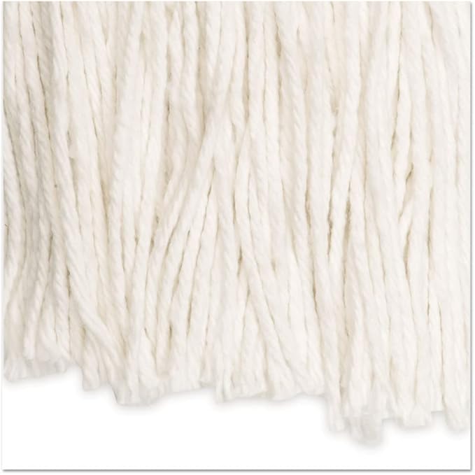 Boardwalk BWK2020REA Cut-End Wet Mop Head, Rayon, No. 20, White