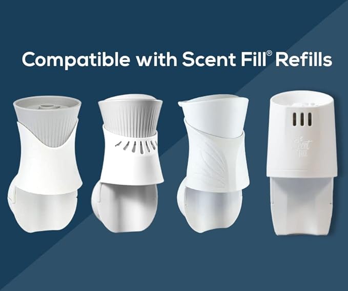 Scent Fill Honeysuckle Plug in Air Freshener, 4 Scented Oil Refills
