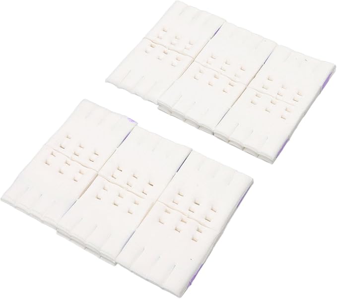 Disposable Toilet Brush Replacement Refills - 12PCS Scrubber Wand Cleaning Pads with Built-in Cleaner for 3061 Lavender Scent Versatile Bathroom Cleaning