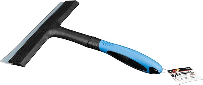 Performance Tool W1460 8-Inch Silicone Squeegee - Flexible, Durable, and Scratch-Free Cleaning Tool for Cars, Windows, and Glass Surfaces