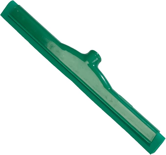 SPARTA 4156709 Plastic Double Foam Squeegee, Commercial Squeegee With Durable Contruction For Cleaning, Commercial, Residential, 18 Inches, Green, (Pack of 6)