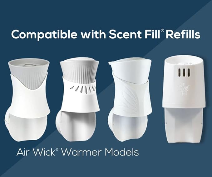 Scent Fill "Christmas in July" Plug in Air Freshener, 4 Scented Oil Refills