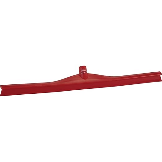 Vikan 71704 Squeegee,Ultra Hygiene,28",PP/RB,Red