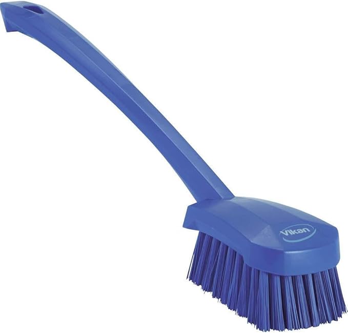 Vikan 41868 Brush,Washing,Stiff,15.75",PP/PBT,Purple