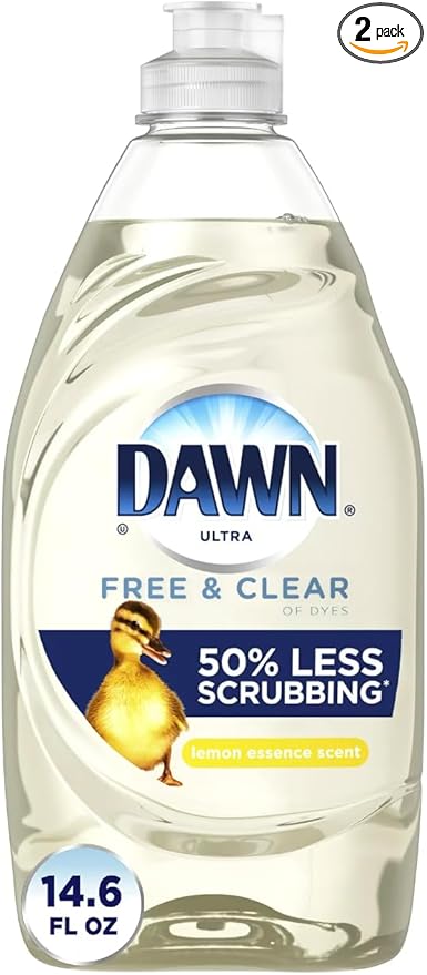 DawnFree & Clear Lemon Essence 14 Ounce Pack of 2