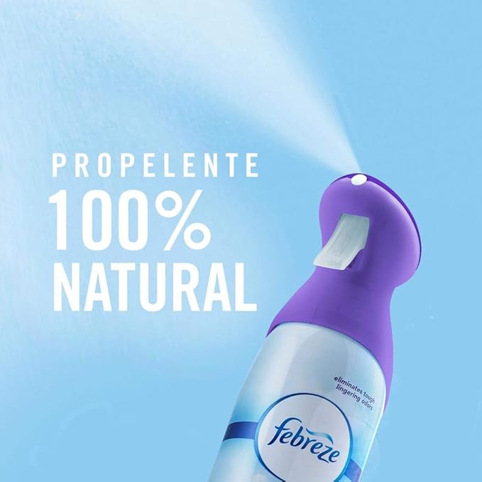 Febreze Air, Mediterranean Lavender, 8.8 Oz Aerosol Spray, 6/carton