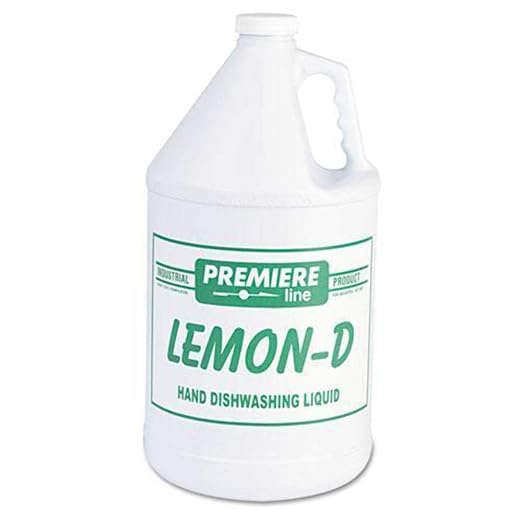 KESLEMOND - Lemon-d Dishwashing Liquid, Lemon, 1gal, Bottle
