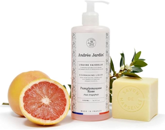 Andree Jardin Dish Washing Liquid | Grapefruit & Rose | 500ML