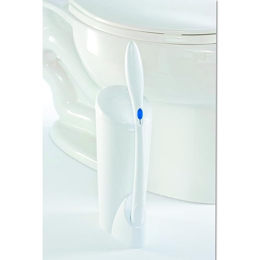 Clorox 03191CT Toilet Wand Disposable Toilet Cleaning Kit: Handle, Caddy & Refills, White (Case of 6)