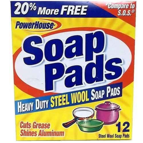 PRODUCTS STL Wool Soap Pad, 0.37 Pound