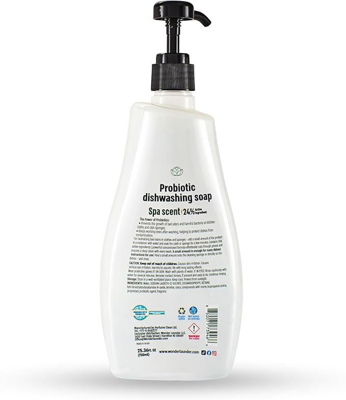 DISH SOAP SPA FRAGRANCE 750ML