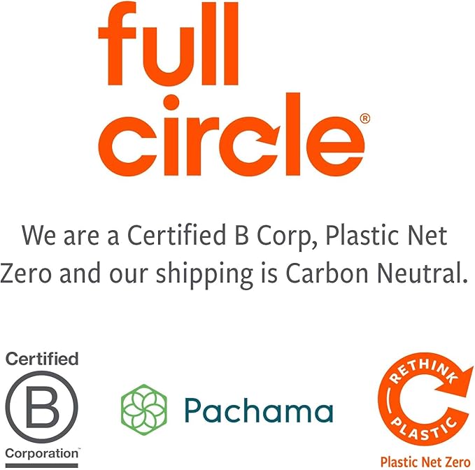 Full Circle Micro Manager, Deep Cleaning Brush for Crevices, Shower, & Grout, Tough Bristles, Sustainable Bamboo Handle, White