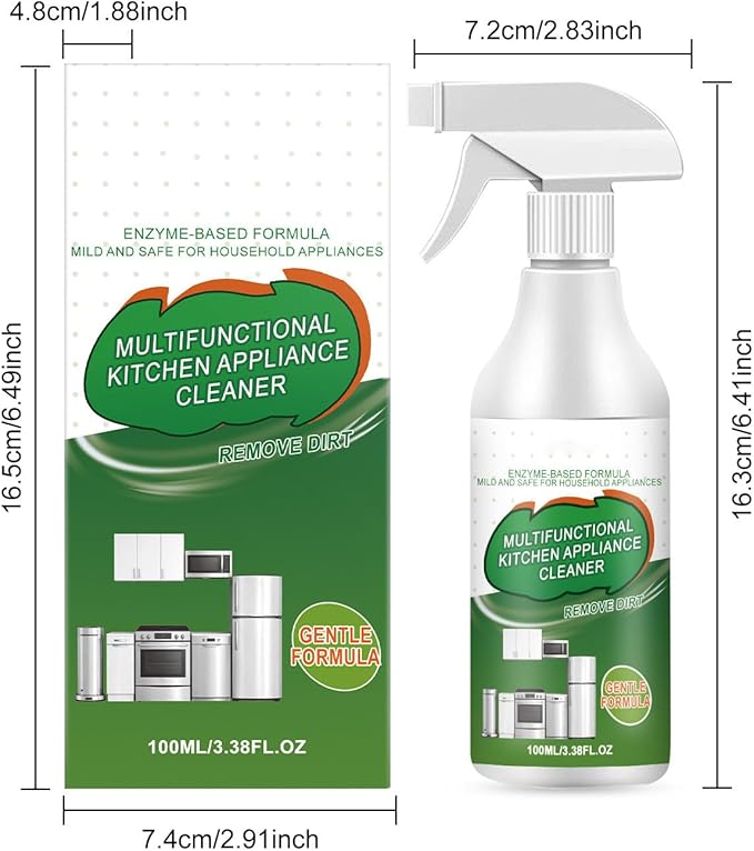 Multi-Purpose Enzyme Foam Cleaner, Versatile – Kitchen & Home, Bathroom Descaler Foam Cleaner Spray (1PCS)