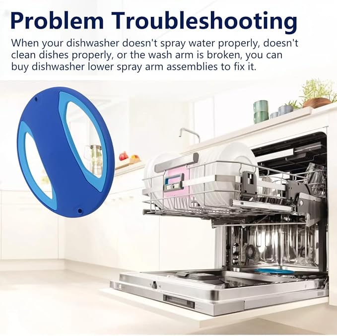 Dishwasher Bottom Orbital Sprayer 5304517982 Replacement for Frigidaire Replaces PS12717897 PD00060848