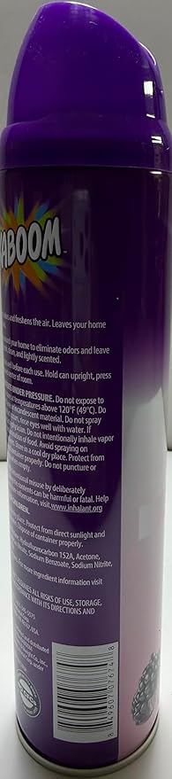 Wizard kaboom | Odor Neutralizer & Air Freshener with freshplex "odor eliminating" technology - 10 Oz. Berry burst (Pack of 4) (Packaging May Vary)