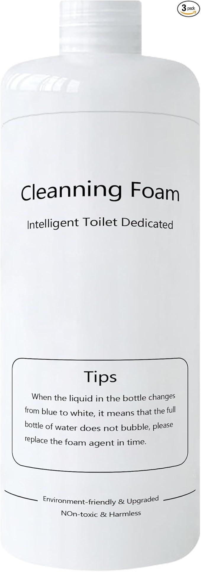 Smart Toilet Foaming Shield 470ml 3Pack For Smart Toilet Cleaner Splash Control Deodorizing Foam Agent