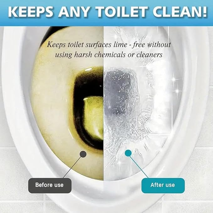 Toilet Tank Magnets for Cleaning - Magnetic Cleaner, No Need to Touch Stains, No Chemicals or Staining (1 Pc)