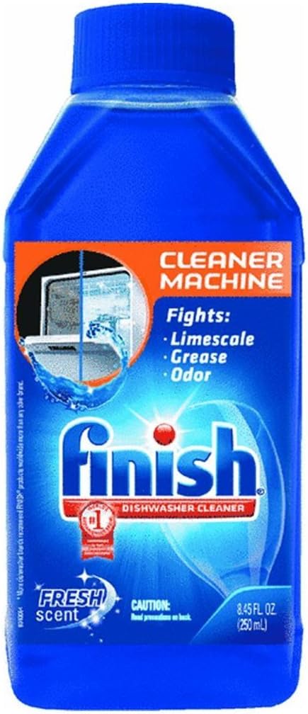Finish Dishwasher Cleaner, Liquid 8.45 oz (250 ml)