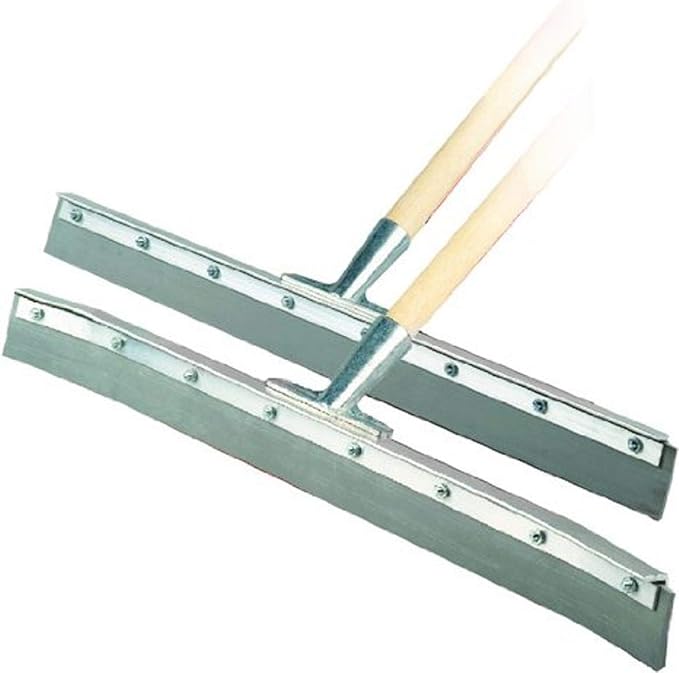 Bon 14-453 36-Inch Straight Blade Floor Squeegee with 60-Inch Wood Handle