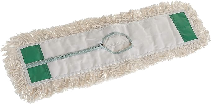 Winco Dust Mop Refill for DM-24, Cotton, White, 24"x5"