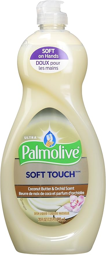 Palmolive Ultra Soft Touch Dish Liquid, Coconut Butter, 20 Ounce