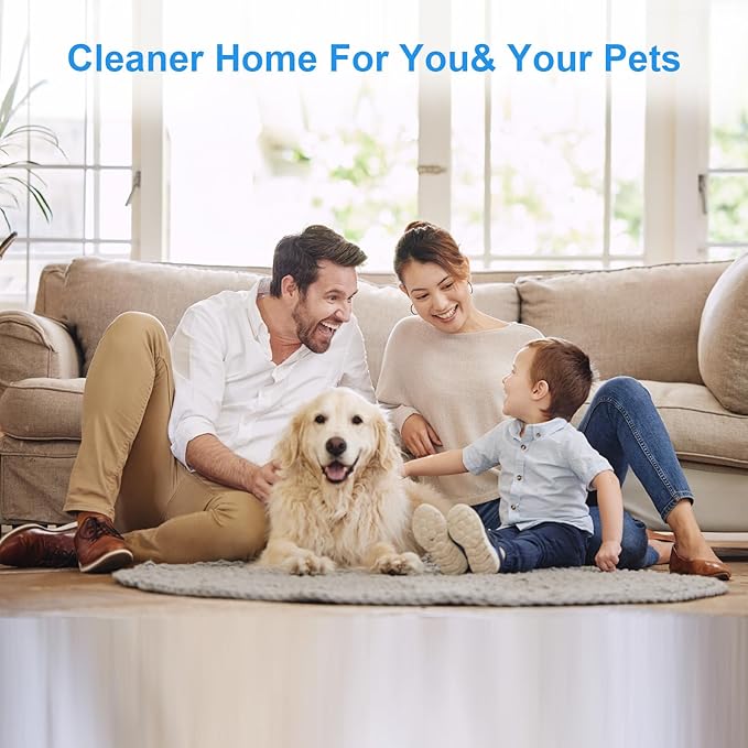 Pet Hair Remover for Laundry, 6 PCS Reusable Laundry Fish Pet Hair Catcher, Blue Lint Remover Traps for Washer and Dryer, Gentle on Clothes, Cat & Dog Hair Removal for All Fabrics
