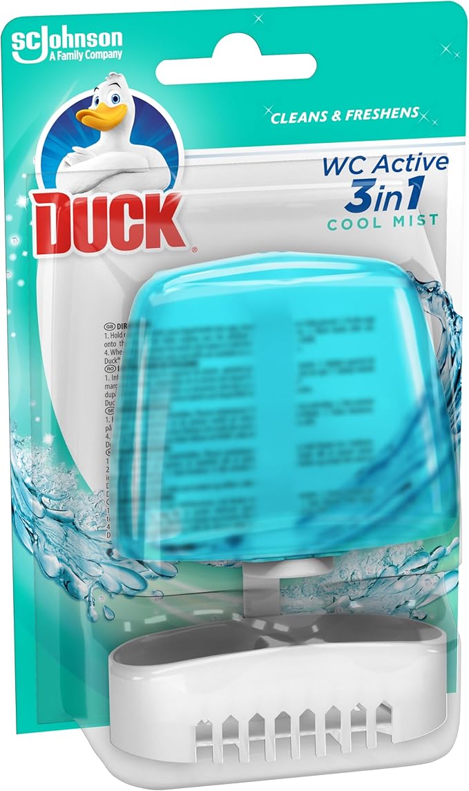 Toilet Duck Cool Mist Liquid Rim Block (Pack of 6)