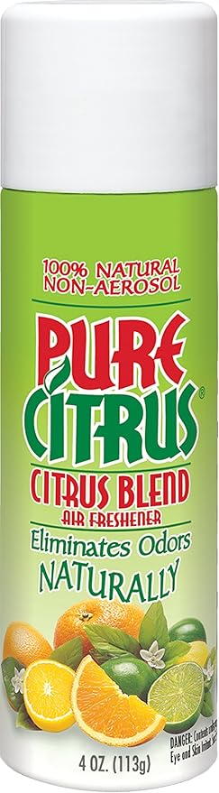 Pure Citrus NA229 All-Natural Non-Aerosol Odor Eliminator (Citrus Blend), 4 oz