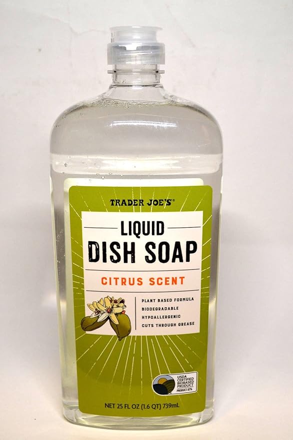 Liquid Dish Soap Citrus Scent