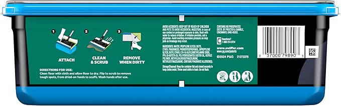 Swiffer Heavy Duty Mop Wet Multi-Surface Cloth Refills for Floor Mopping and Cleaning, Pet with Febreze Odor Defense, 20 count