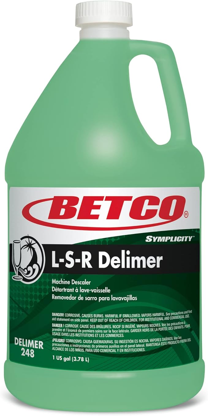 Betco® Symplicity L-S-R Delimer, 128 Oz, Pack Of 4 Containers