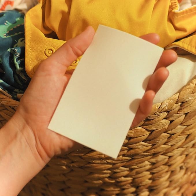Laundry Detergent Strips | Chamomile | Low Waste Laundry Detergent Sheets | 48 Loads