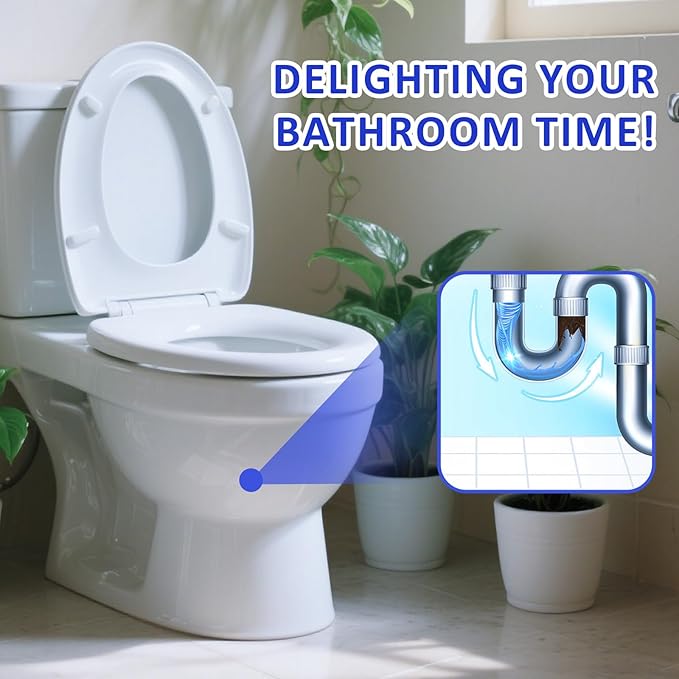coldchill 20 Pcs Toilet Bowl Cleaners, Long-Lasting Toilet Bowl Cleaner Tablets with Sustained-Release Technology Against Tough Stains, Automatic Toilet Cleaner for Deodorizing & Descaling