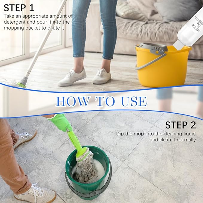 Compensai Mop Soap for Floor Cleaning,R and W Mop Soaps,Mavwicks Mop Soap,Mop Soaps Scented,Multisurface Bathroom & Kitchen Cleaner Supplies(1Pcs)