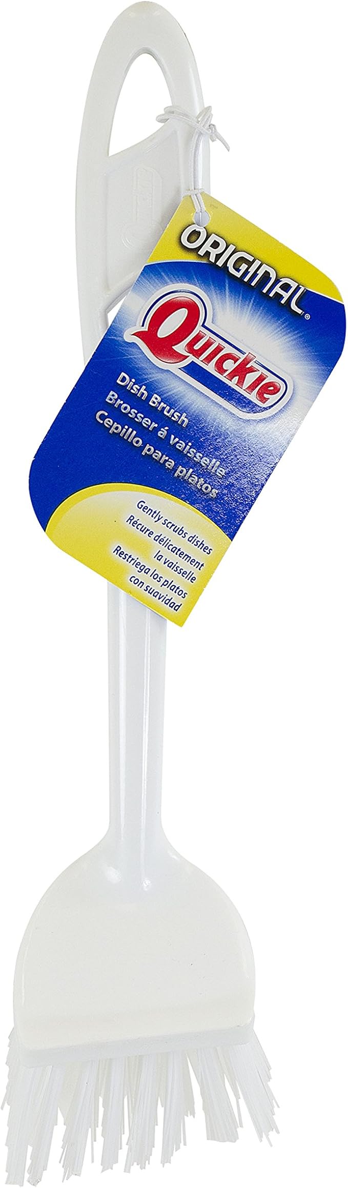 Quickie Dish Brush, Standard, White (Pack of 2)
